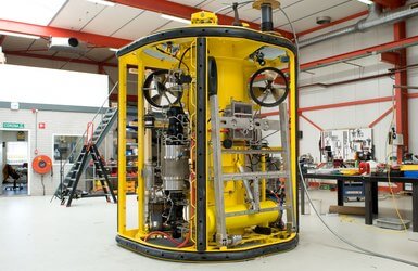 La Boudeuse subsea hydraulic power unit.