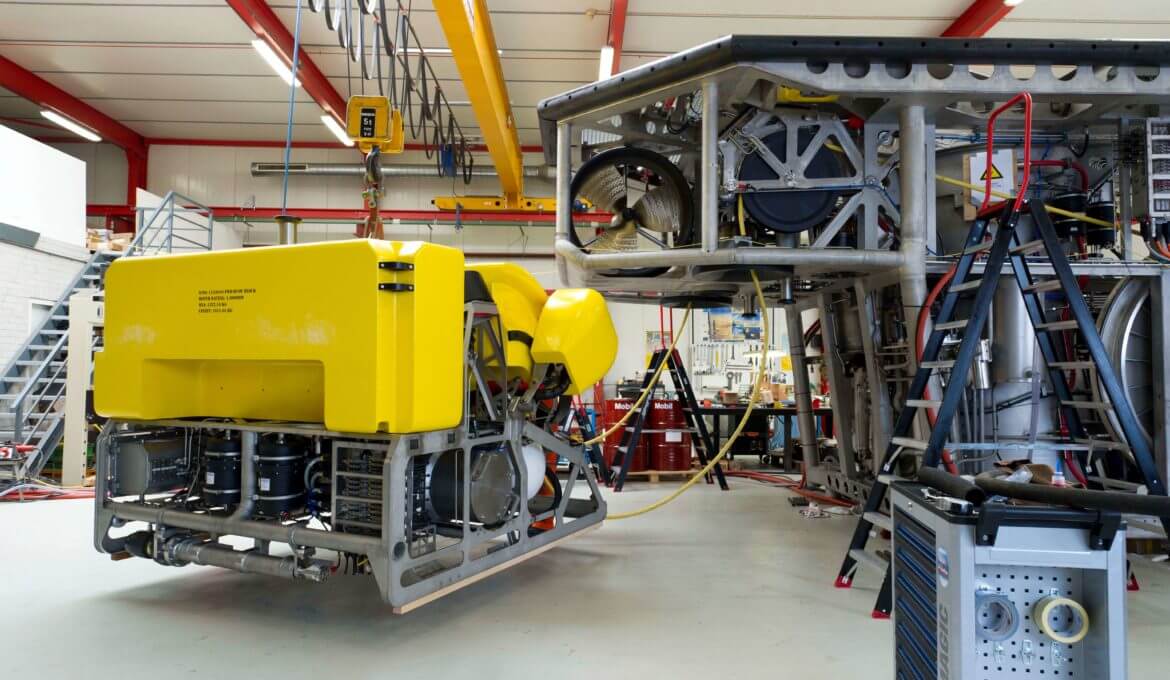 Survey ROV allows to perform direct post survey operations