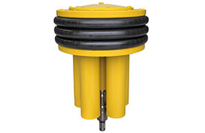 Subsea pressure compensator with a MTTF of more than 20 years.