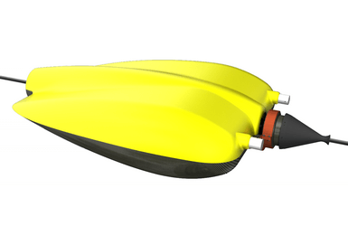 Autonomous cable touch down monitor AUV