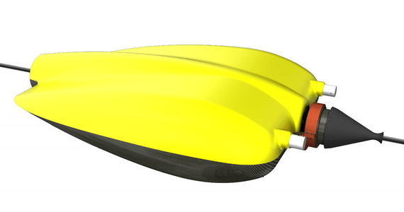 Autonomous cable touch down monitor AUV