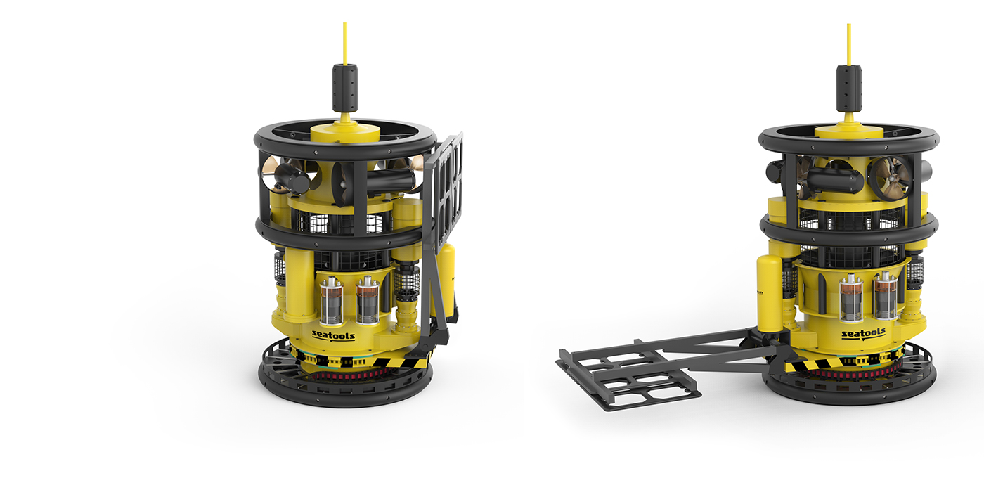 Mass flow excavation for non-contact subsea excavation