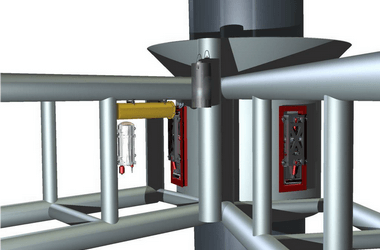 Pile sensor unit for effective offshore piling operations