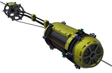 Seatools Concept Sea water intake subsea cleaning machine