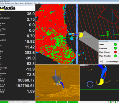 Submerged pipeline collision protection