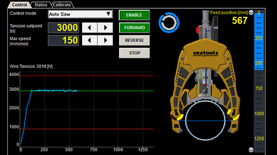 Subsea force & torque measurements