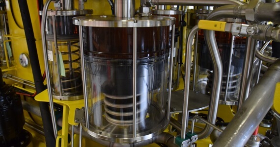Subsea pressure compensation system on ROV 7
