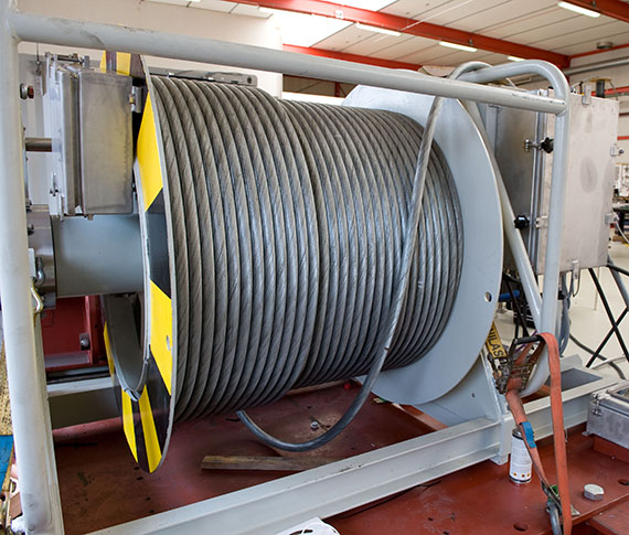 50 tons AHC winch heave compensated maritime applications