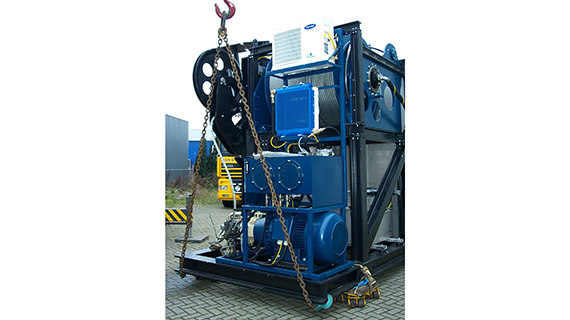 Active heave compensated hoisting system ROV LARS winch 2020