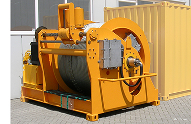 Constant tension CT umbilical reeler for power and communications of subsea trencher 1MW