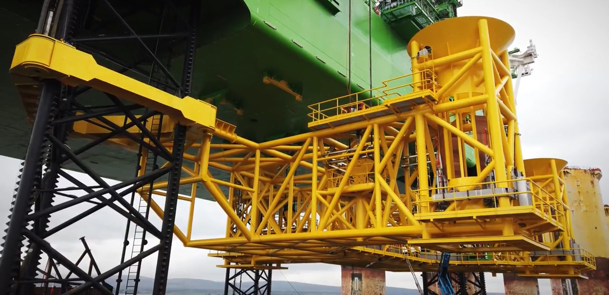 Moray east pre-piling template Seatools
