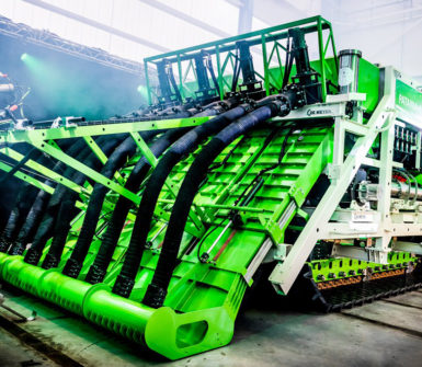 Deep sea mining technology subsea crawler vehicle