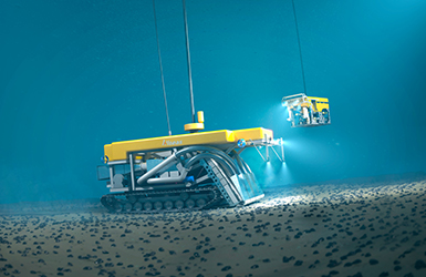 Deep sea mining equipment vehicle Seatools