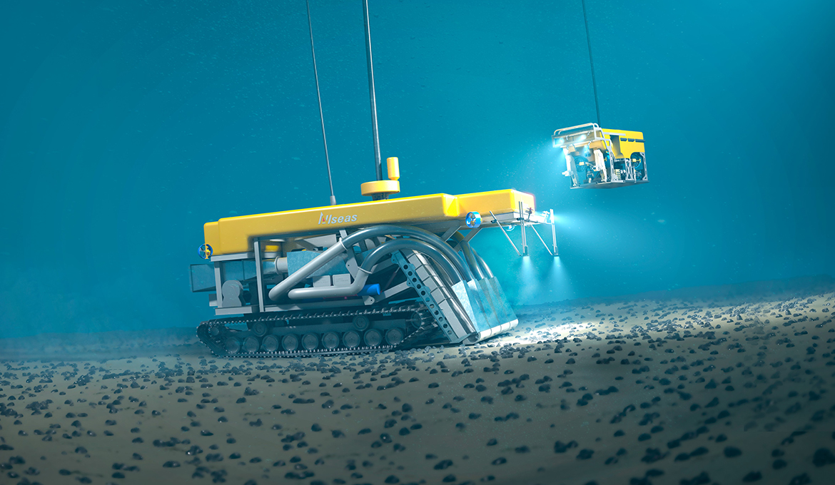 Deep sea mining nodule collector Seatools