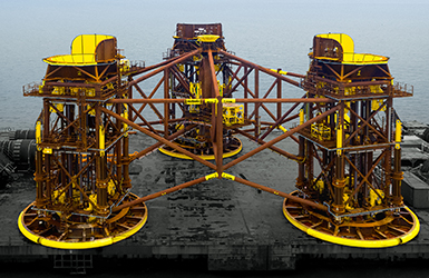 Subsea pre-piling template Seatools Heerema