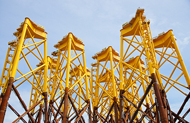 Suction pile installation with subsea pump